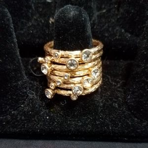 Premier Designs pile it on size 9 ring